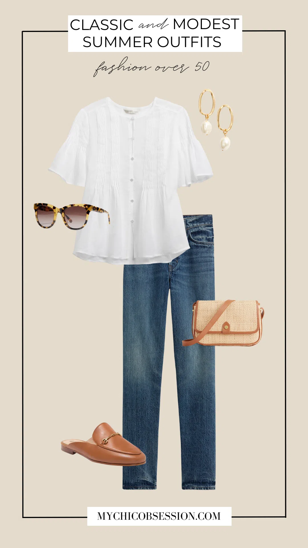 summer outfit for women over 50