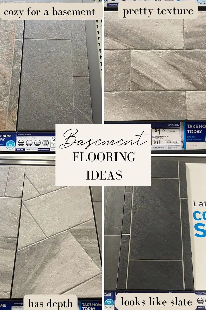 basement flooring ideas