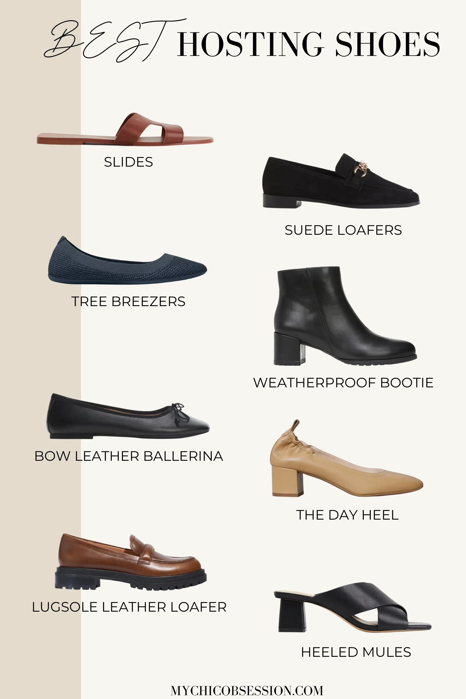 what shoes to wear as a hostess