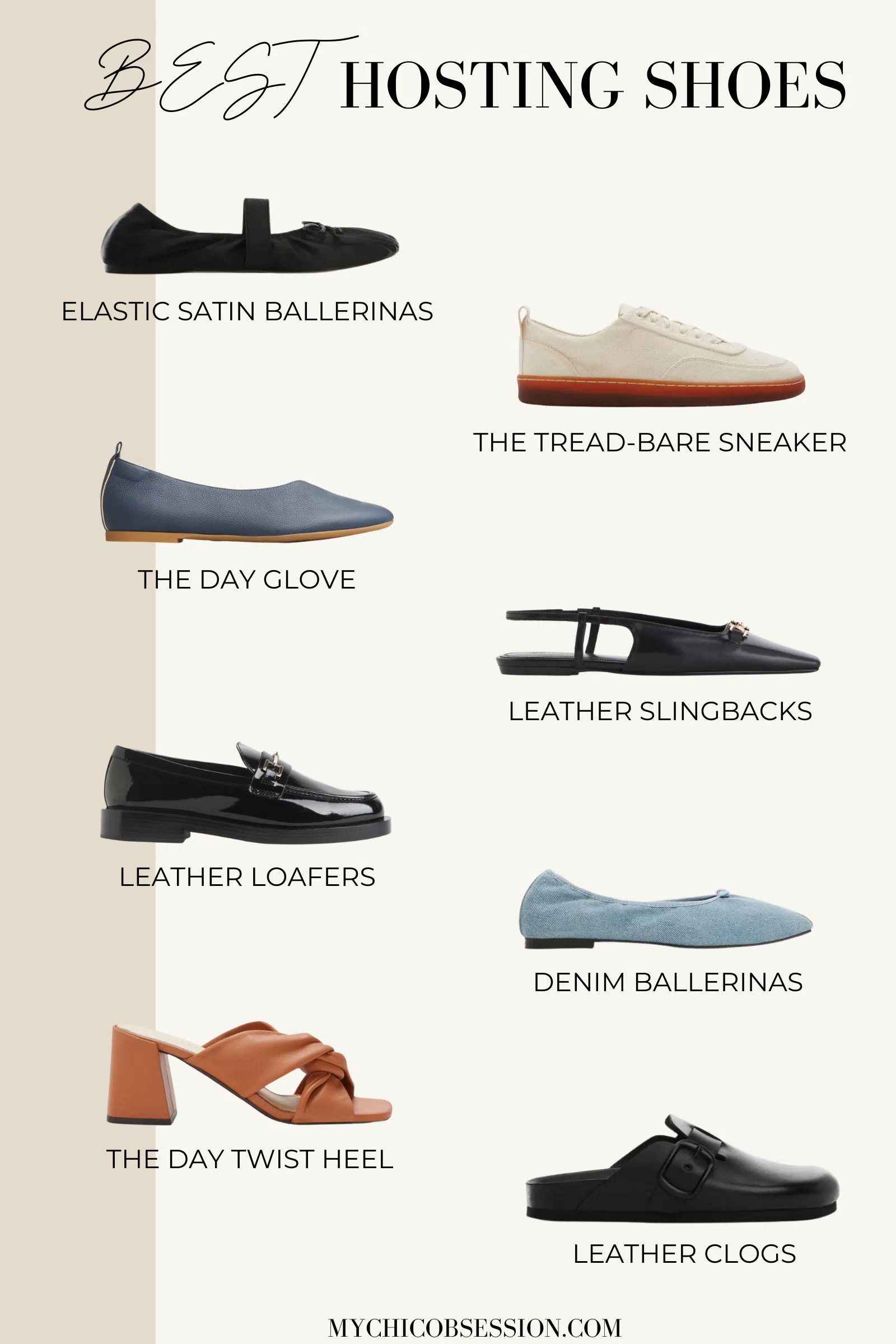 what shoes to wear as a hostess
