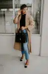 camel coat on how to look more expensive