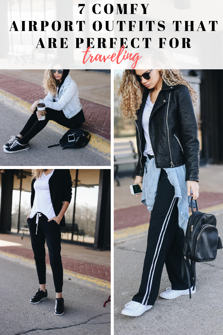 7 comfy airport outfits that are perfect for traveling in!