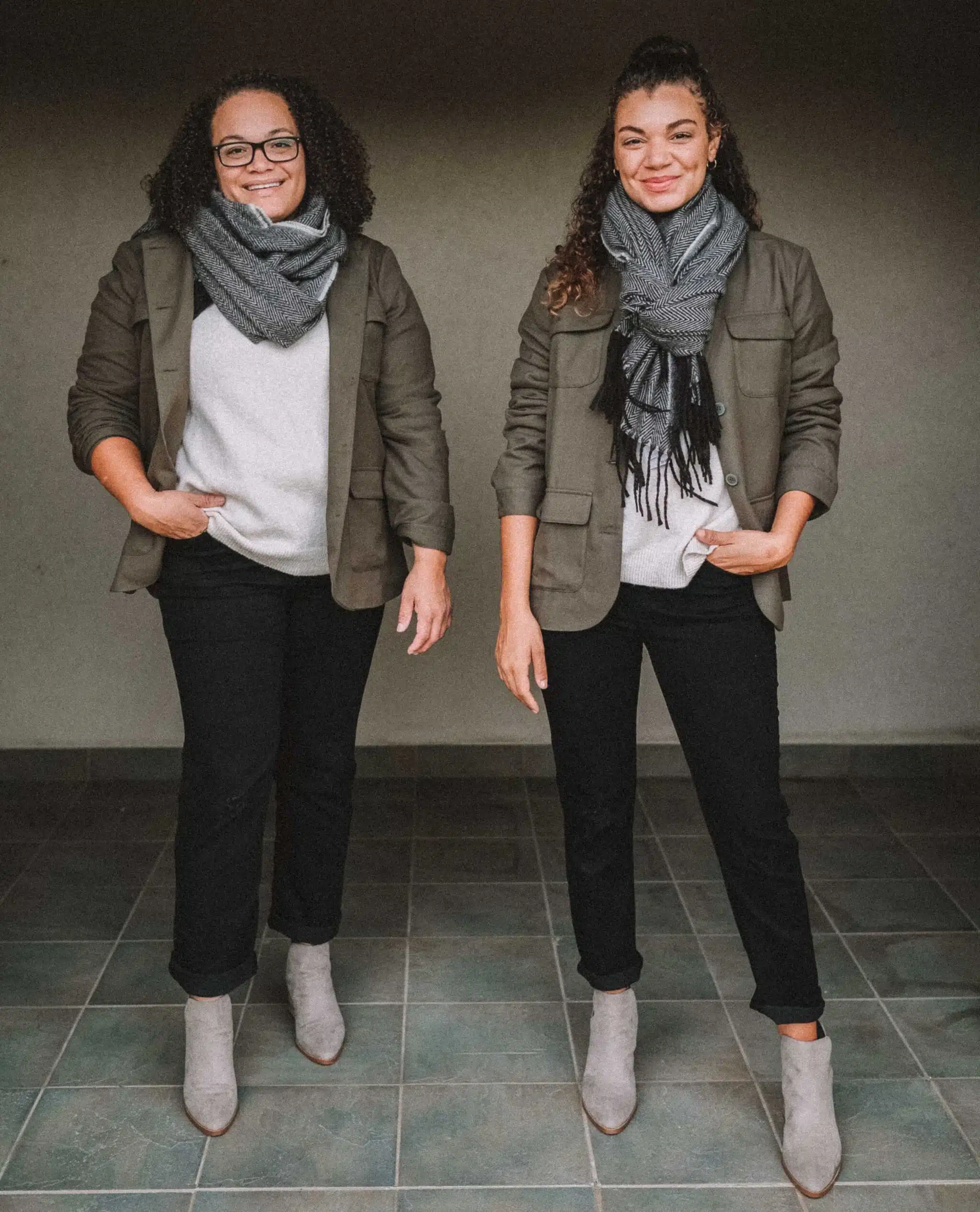 fall outfits on different body types