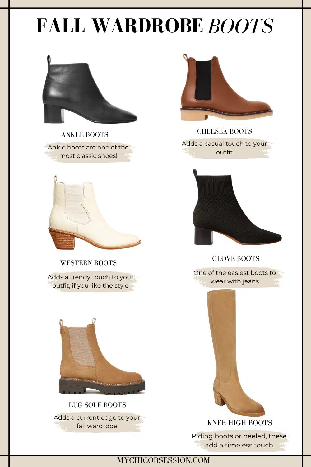 fall wardrobe boots