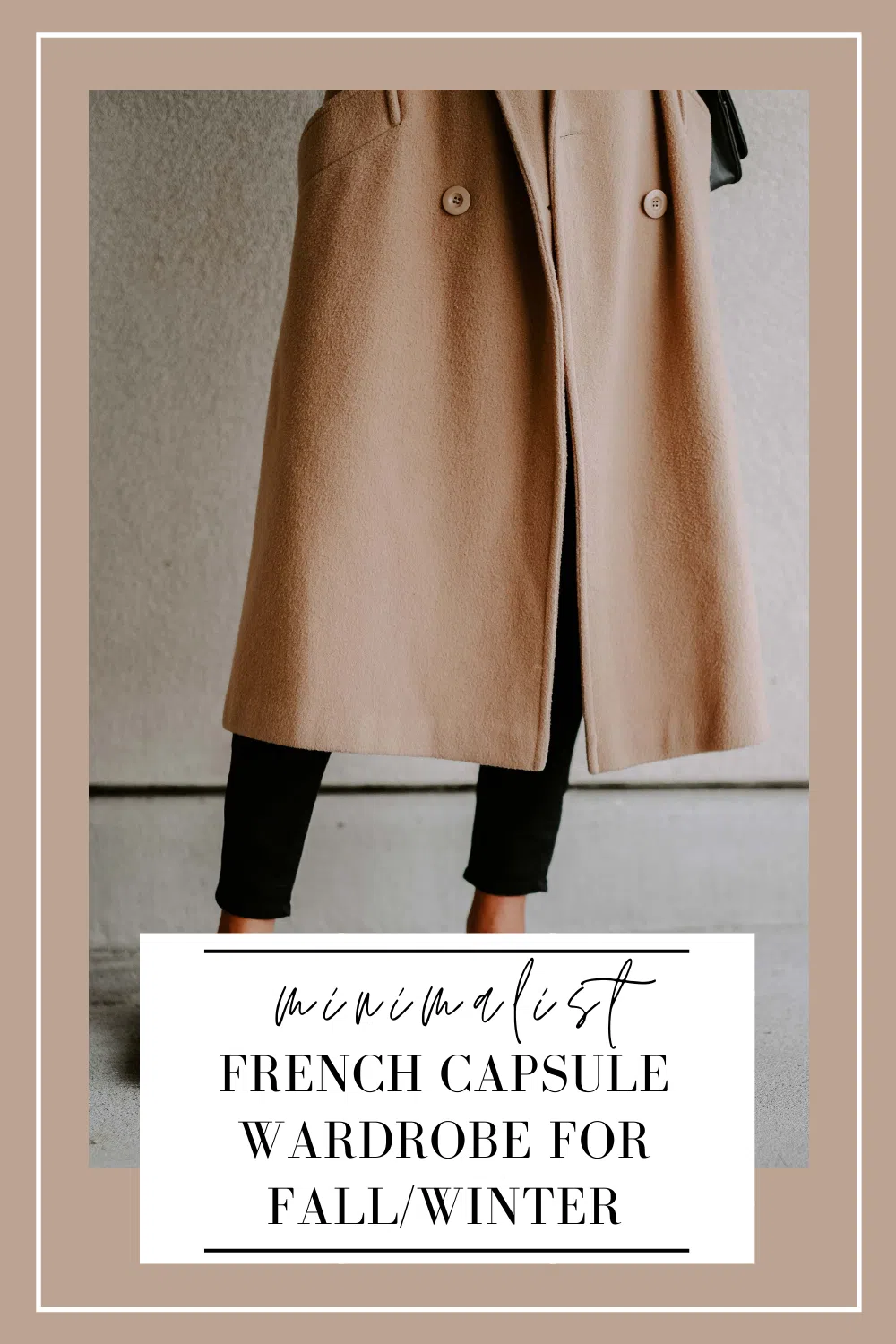french capsule wardrobe fall:winter