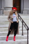 Carolyn of My Chic Obsession shows you 3 ways to wear a graphic tee