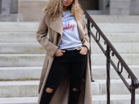 Carolyn of My Chic Obsession shows you 3 ways to wear a graphic tee