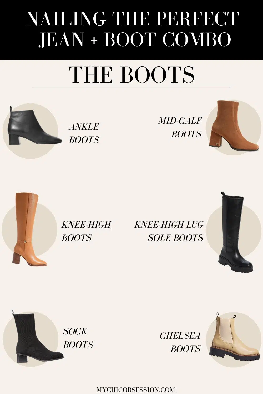 what boots to wear with jeans