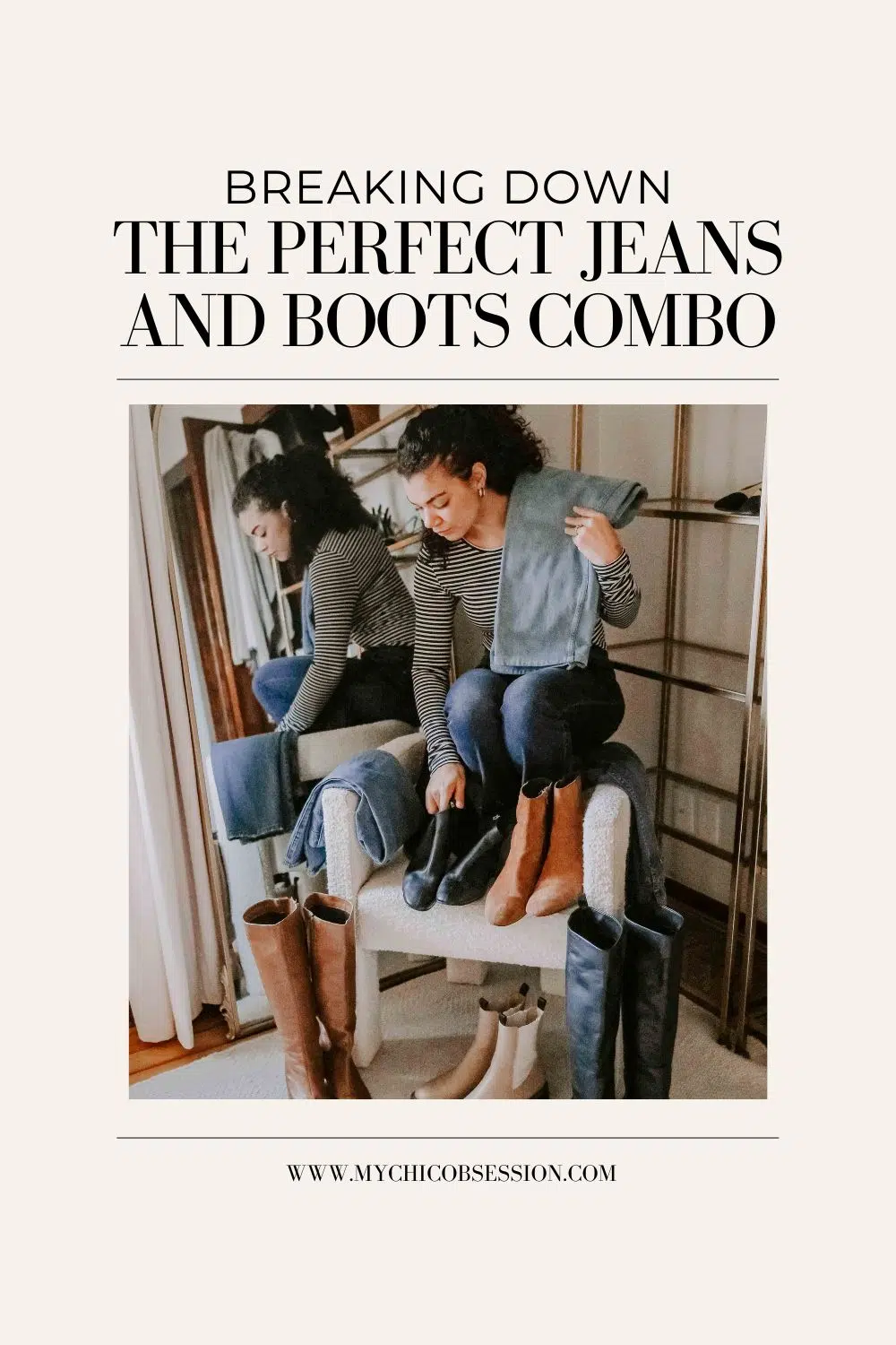 how to wear boots with jeans