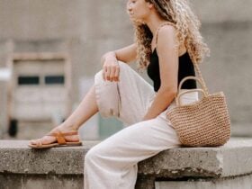 linen pants outfit for summer