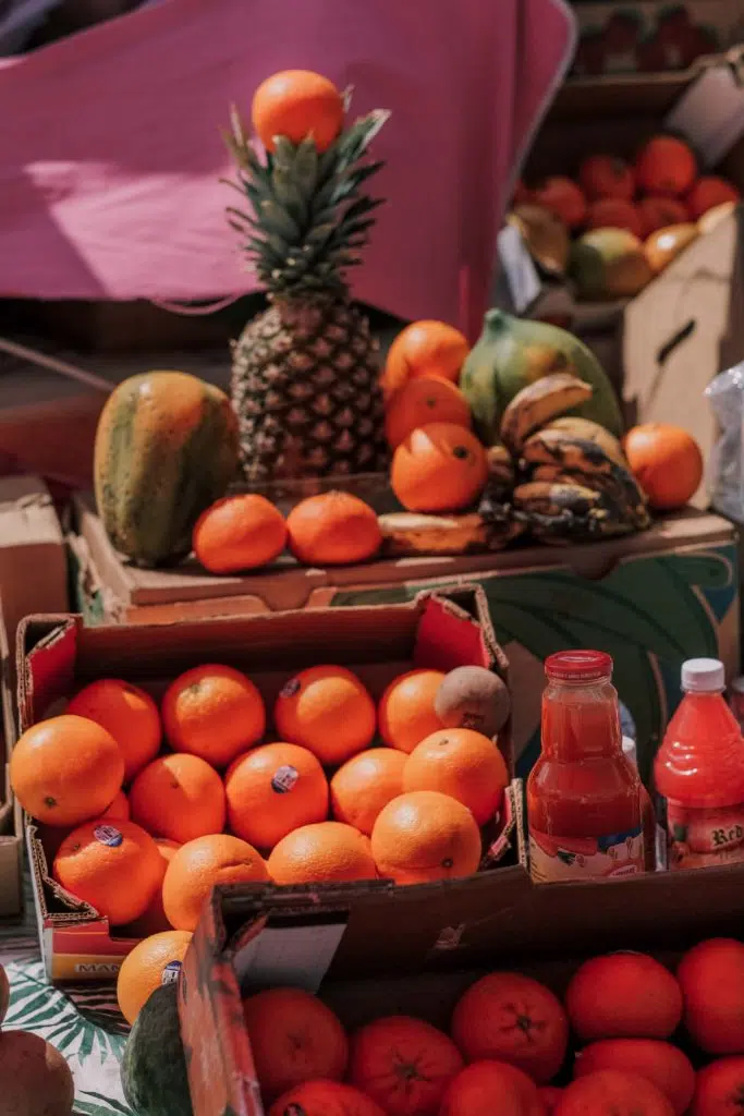 nassau bahamas fruit stand