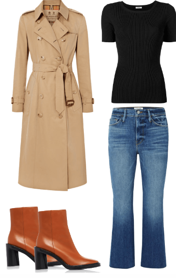 parisian chic fall outfit
