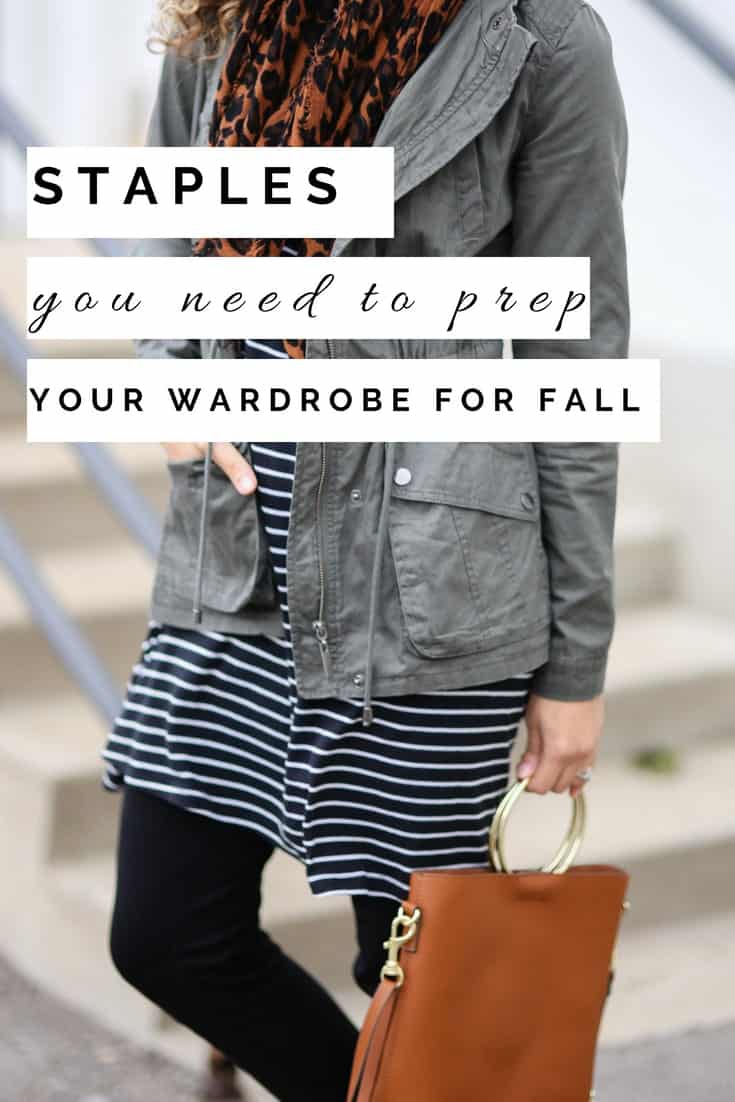 prep your wardrobe for fall