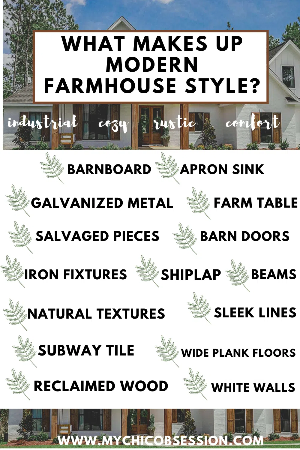 what is modern farmhouse style