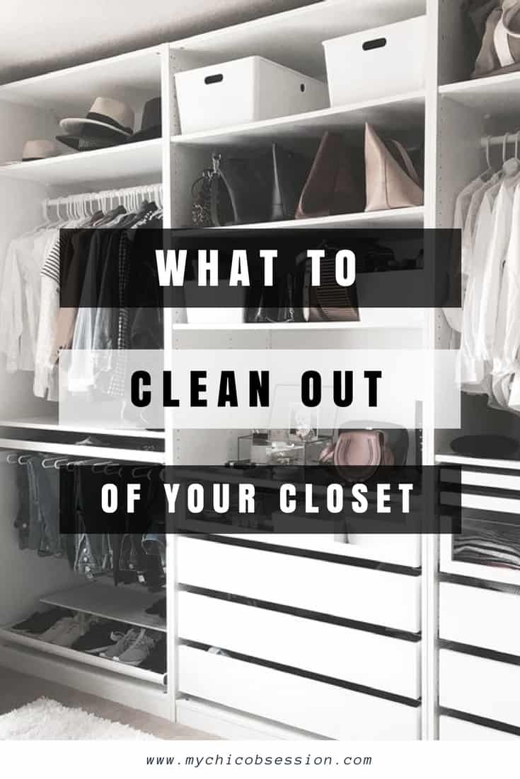 what to clean out of your closet
