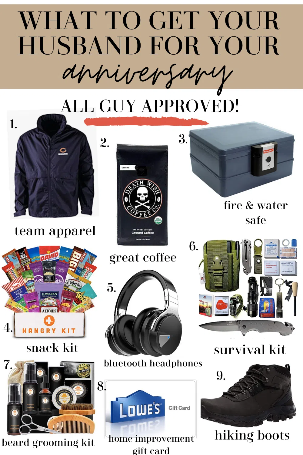 what to get your husband for your anniversary