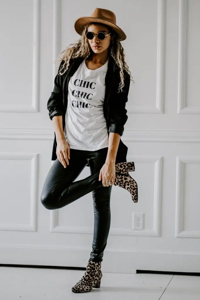 How to Style Oversized Graphic Tees