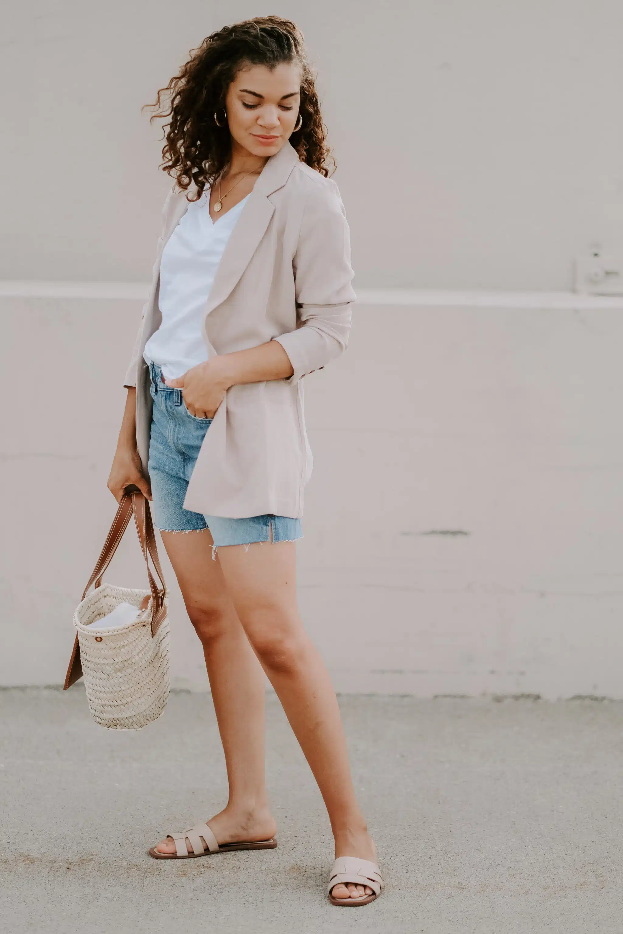 blazer summer outfit