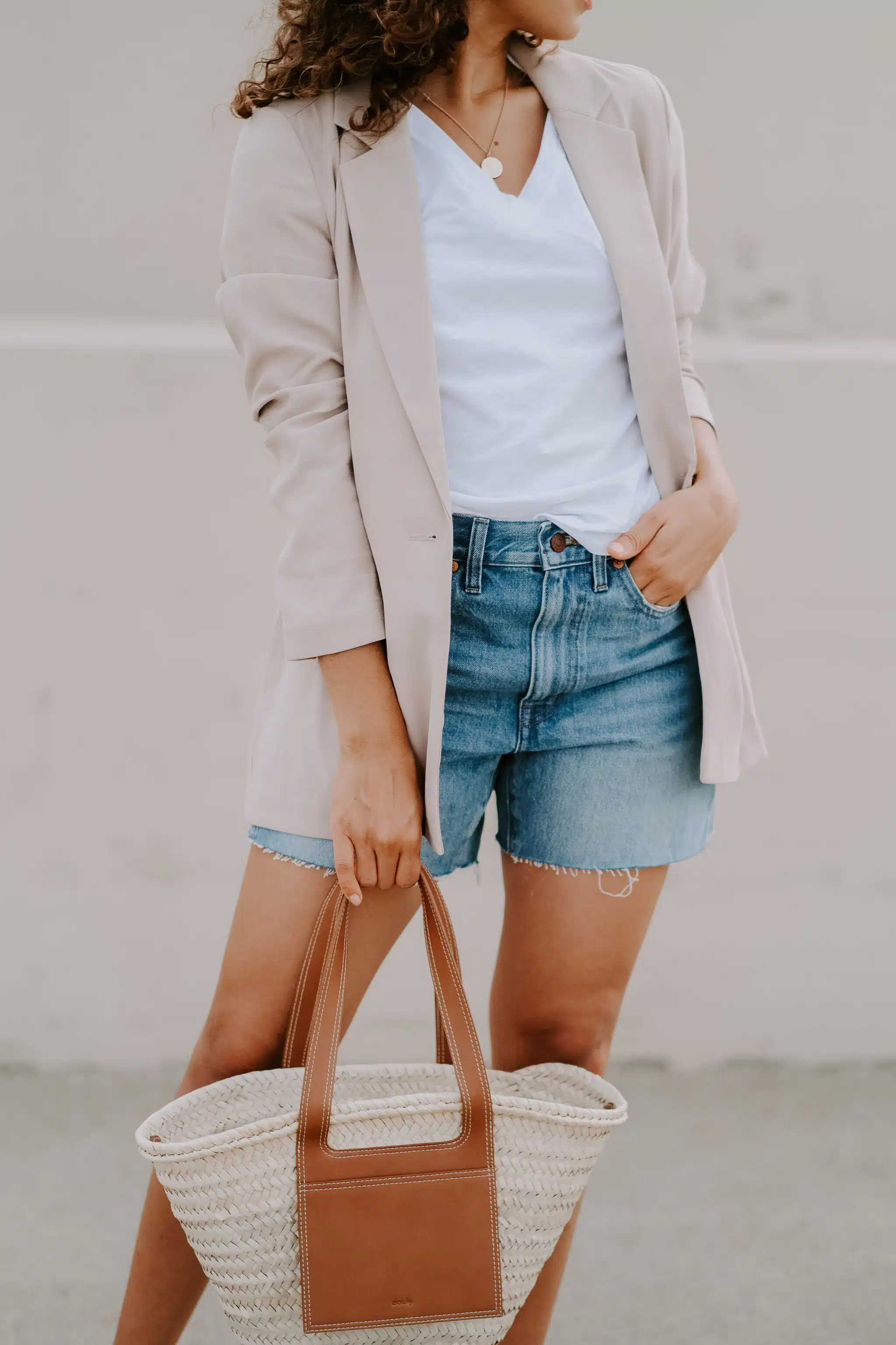 blazer summer outfit