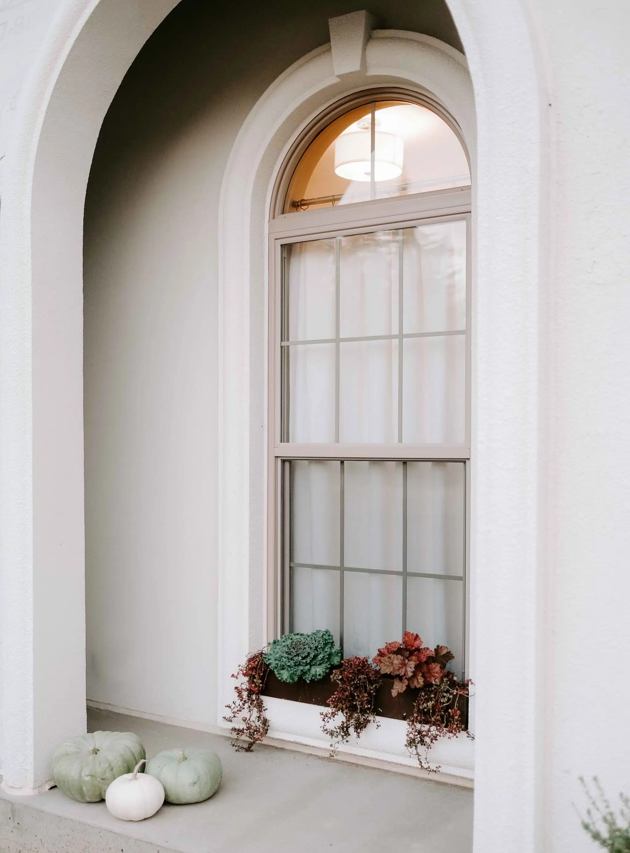 fall front porch