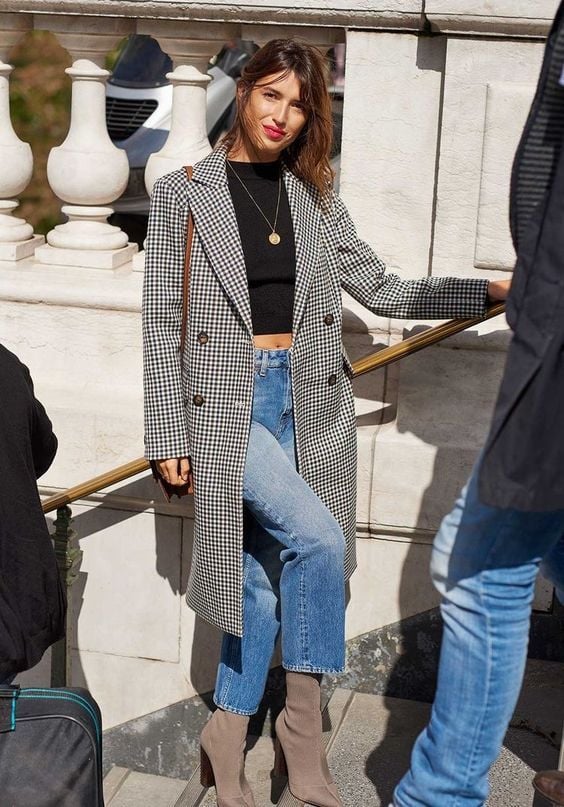 Parisian fall outfit combo