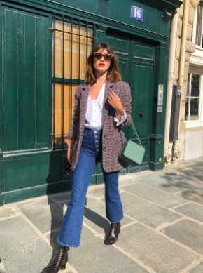 Parisian fall outfit combo