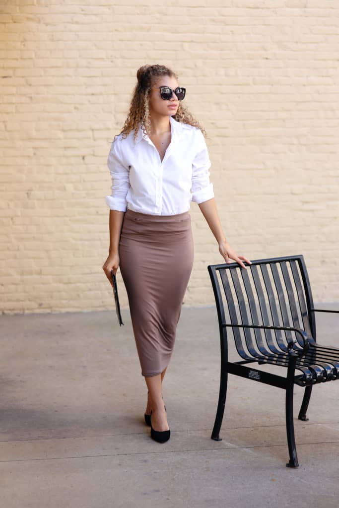 pencil skirt