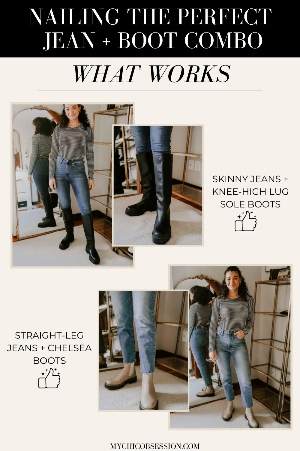 how to wear ankle boots with jeans