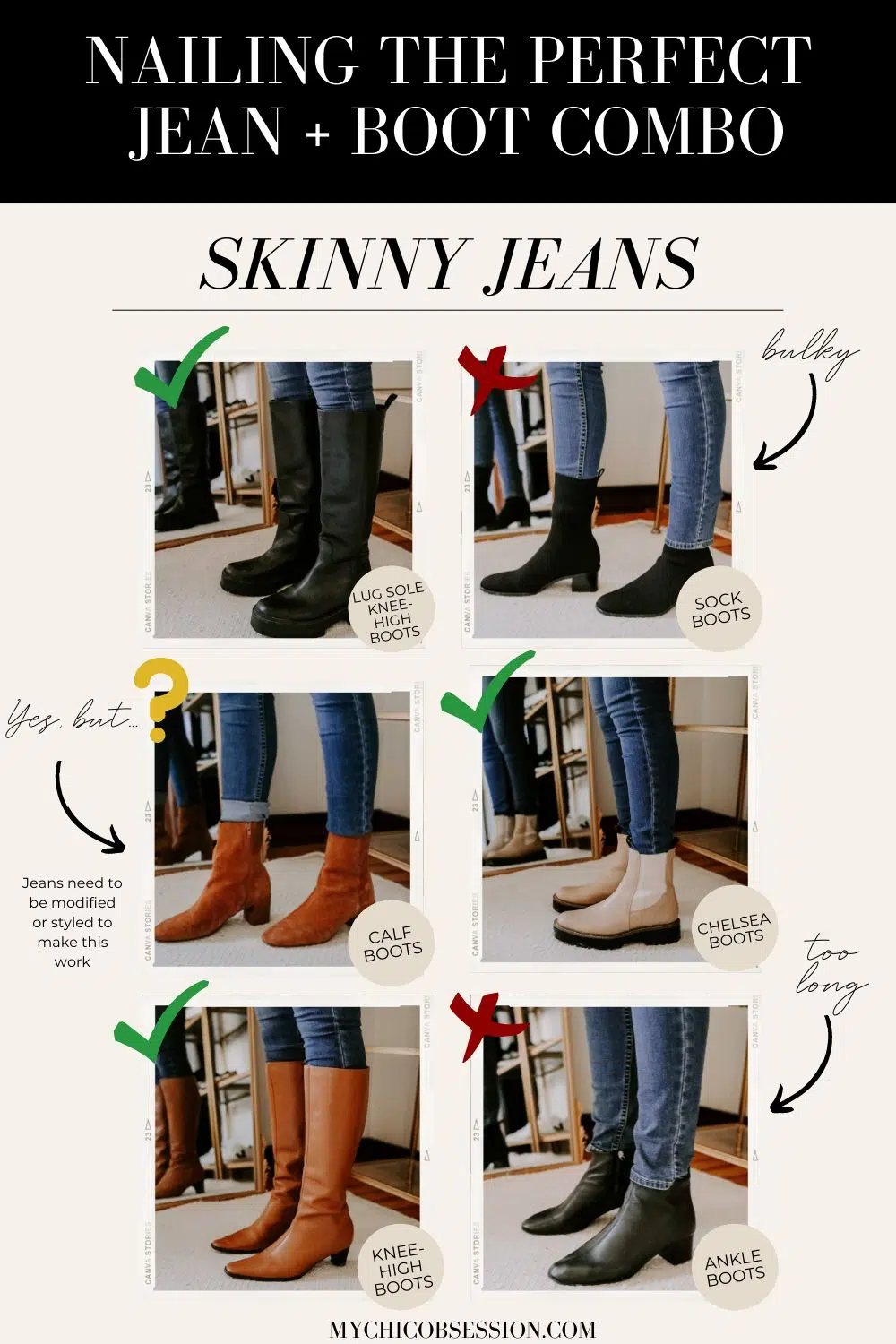 how to wear ankle boots with jeans