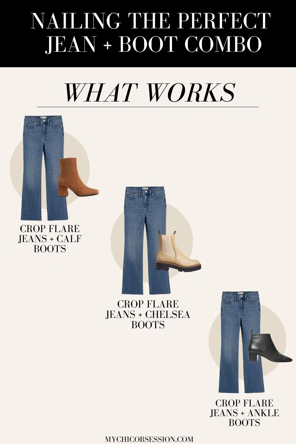 what jeans to wear with boots