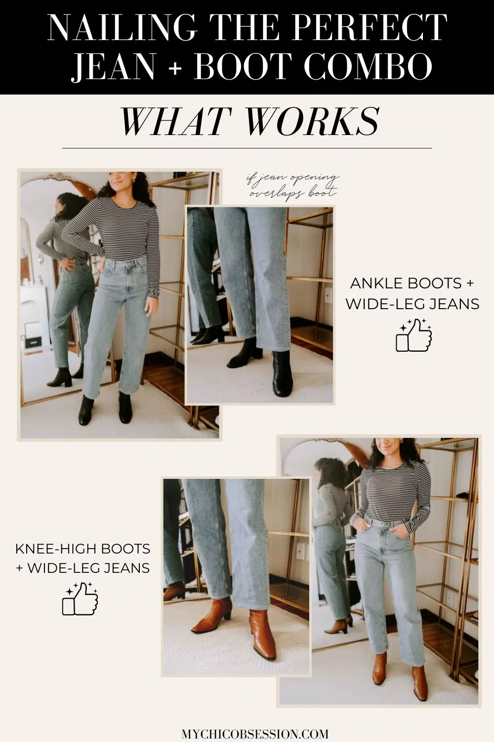 how to wear ankle boots with jeans