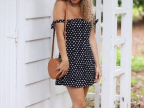 polka dot dress