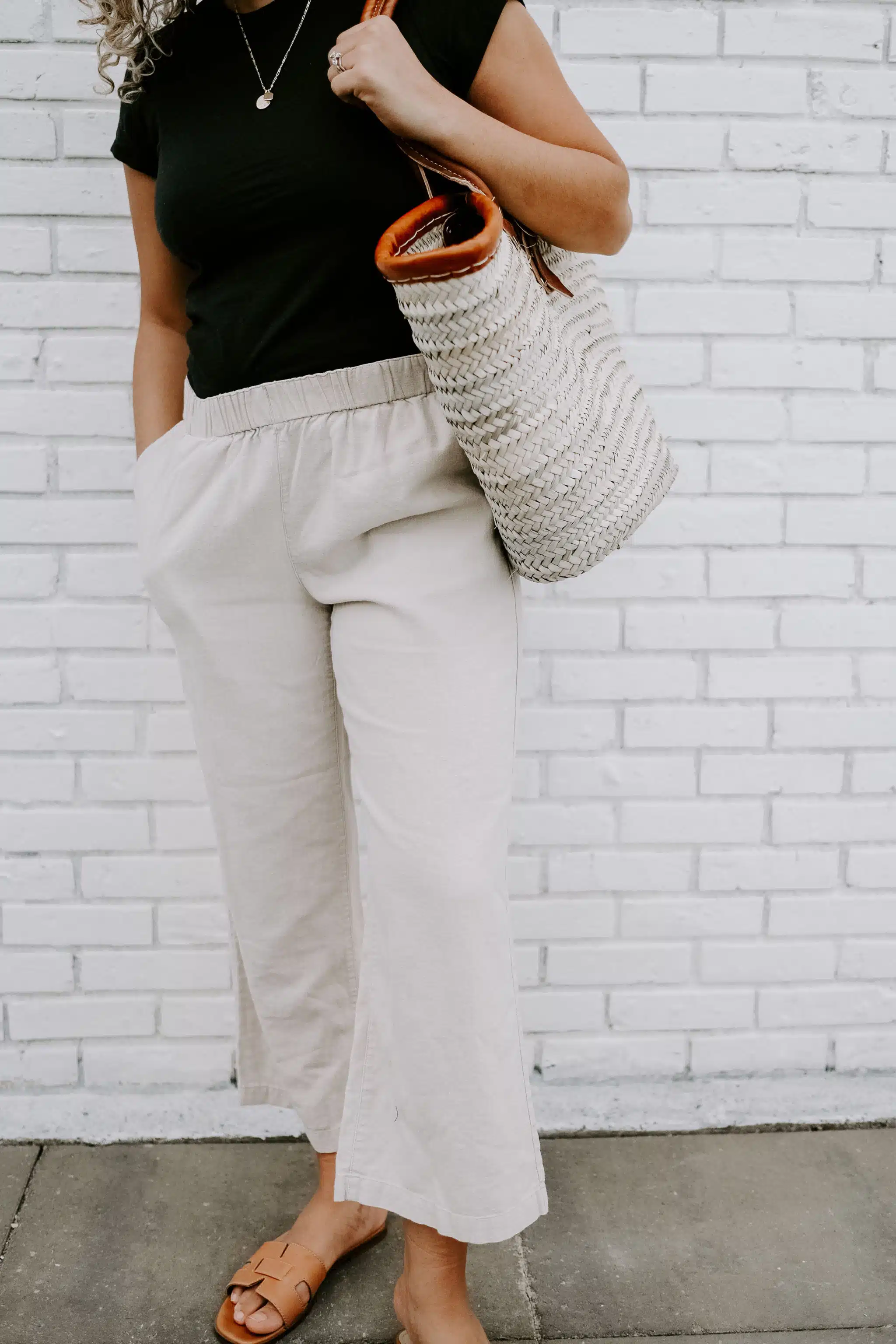 linen pants summer outfit