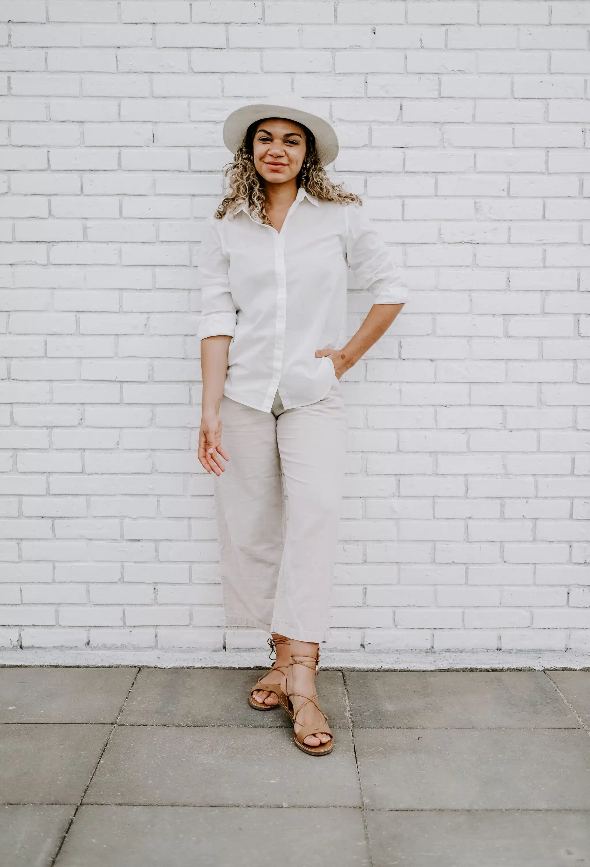 linen pants summer outfit